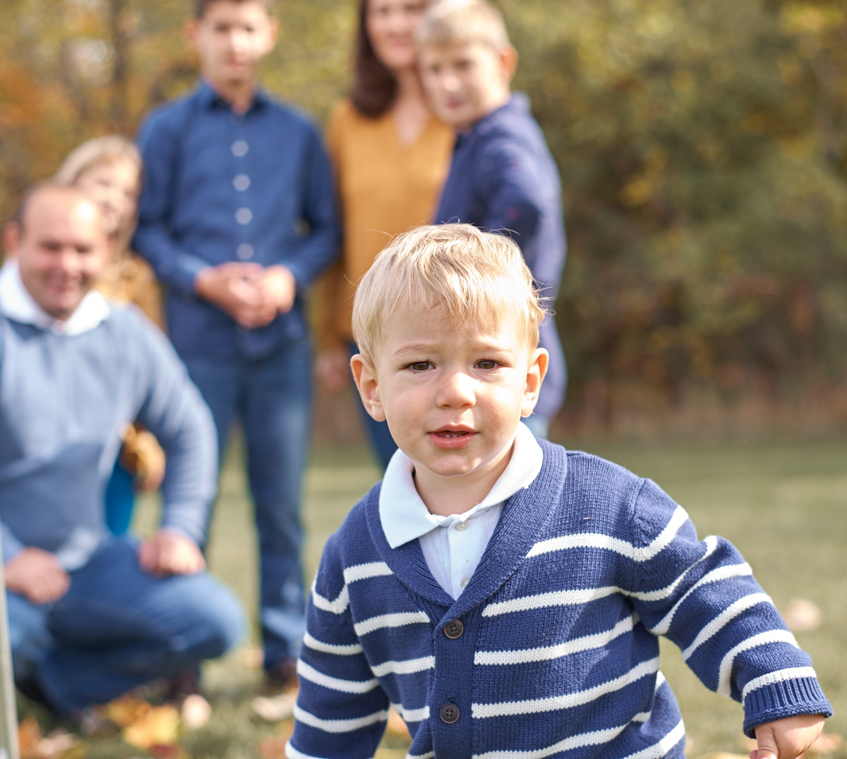 picture of little boy running
